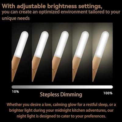 Rechargeable Motion Sensor Night Light | Magnetic LED Wall Sconce Wireless Motion