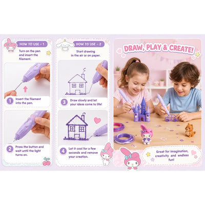 Creative 3D Drawing Pen – Bring Art to Life
