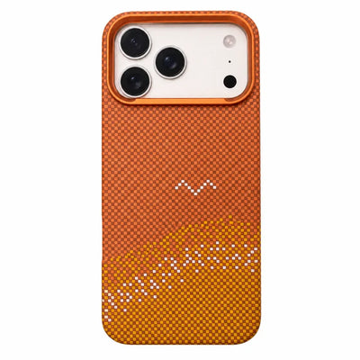 Fly Orange IPhone 17 Pro Max Mobile Cover | Vintage