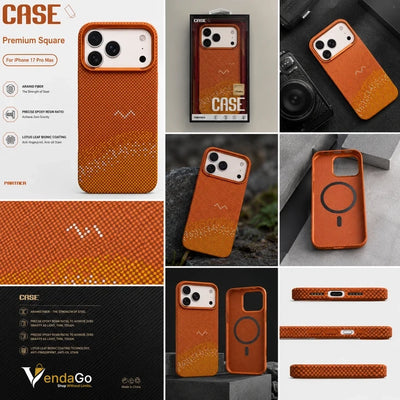Fly Orange IPhone 17 Pro Max Mobile Cover | Vintage